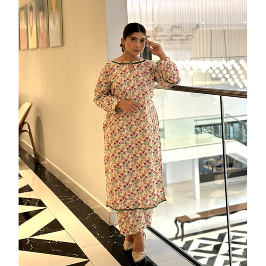 Jasmine-2 Piece Lawn Set