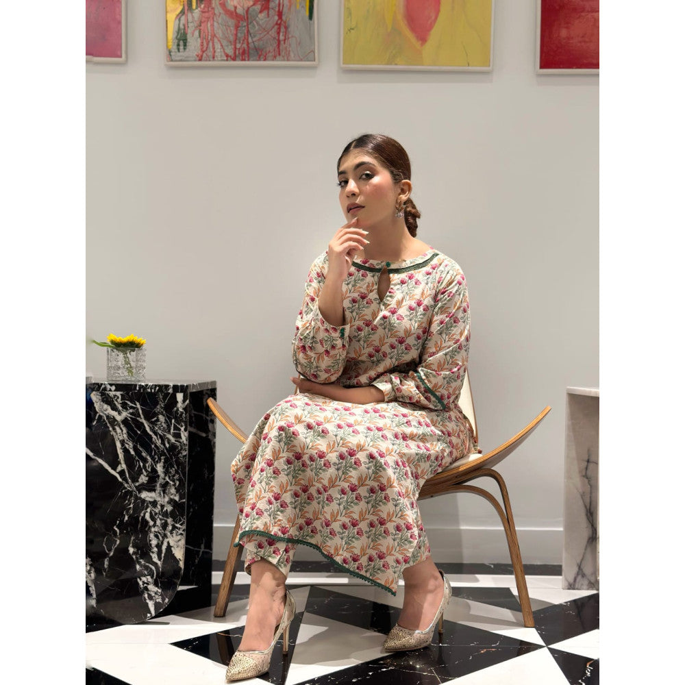 Jasmine-2 Piece Lawn Set