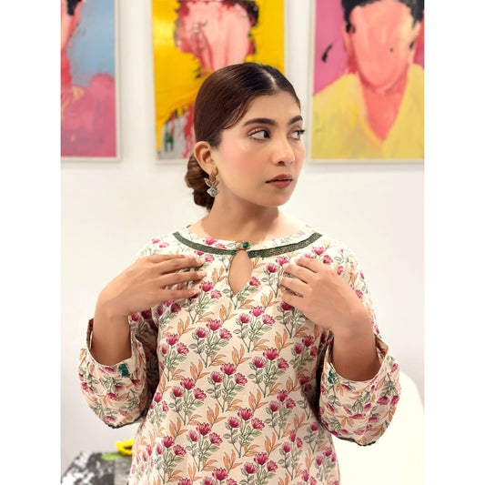 Jasmine-2 Piece Lawn Set