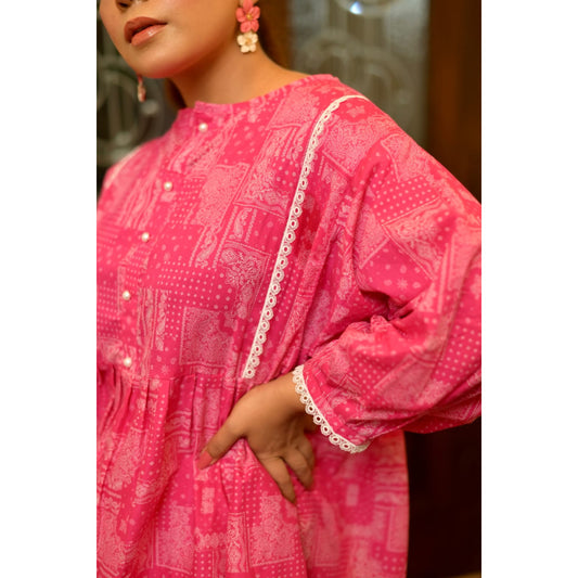 Pink Tulip - Baggy Frock with trouser