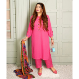 Solid Pink-2 Piece Set